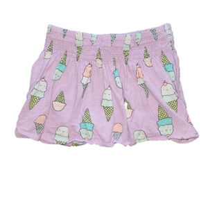 Carters Purple Skort with Ice Cream Pattern